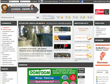 Tablet Screenshot of luxeuil-zoom.fr